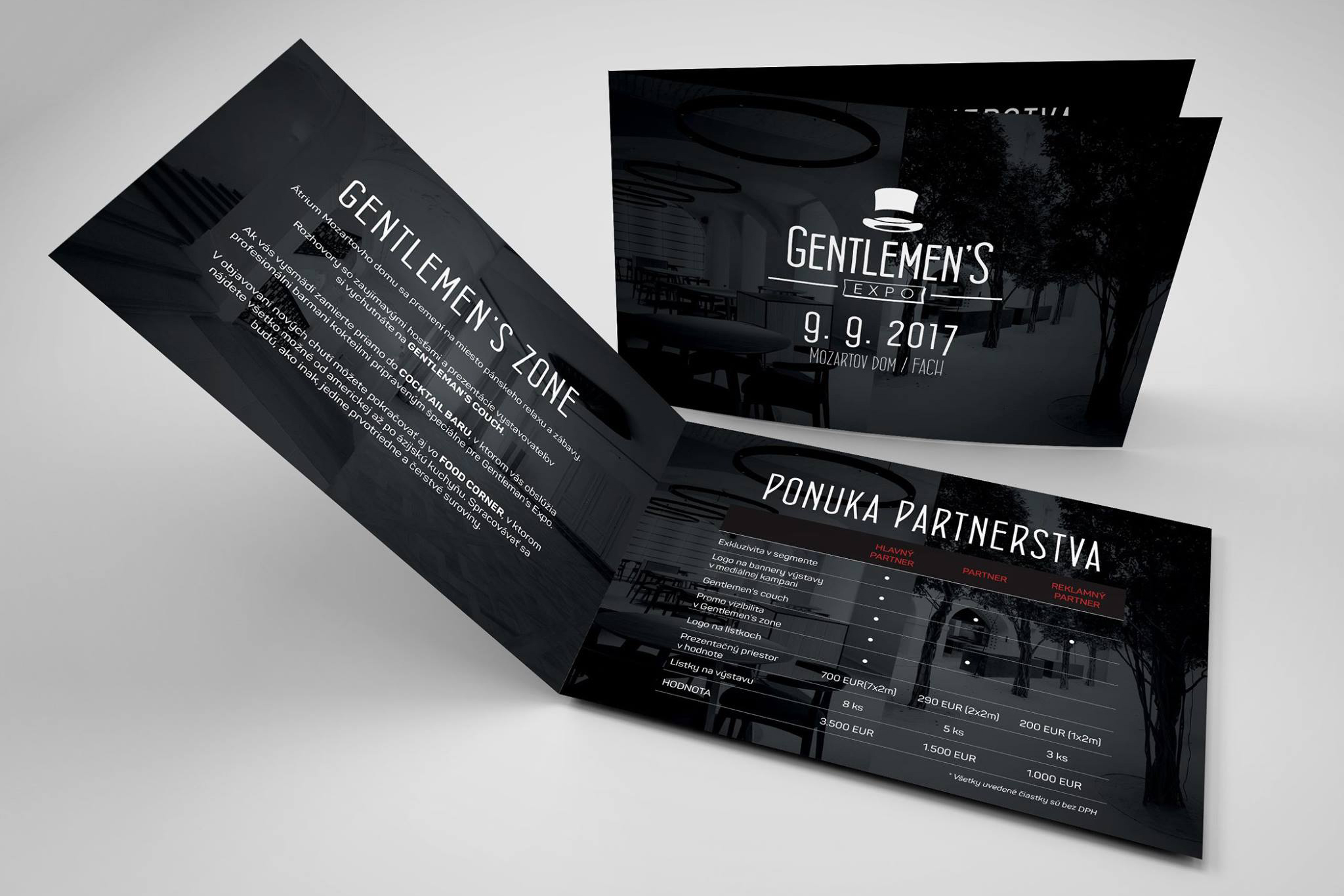 Gentlemen's Expo - Grafický dizajn marketingovej komunikácie